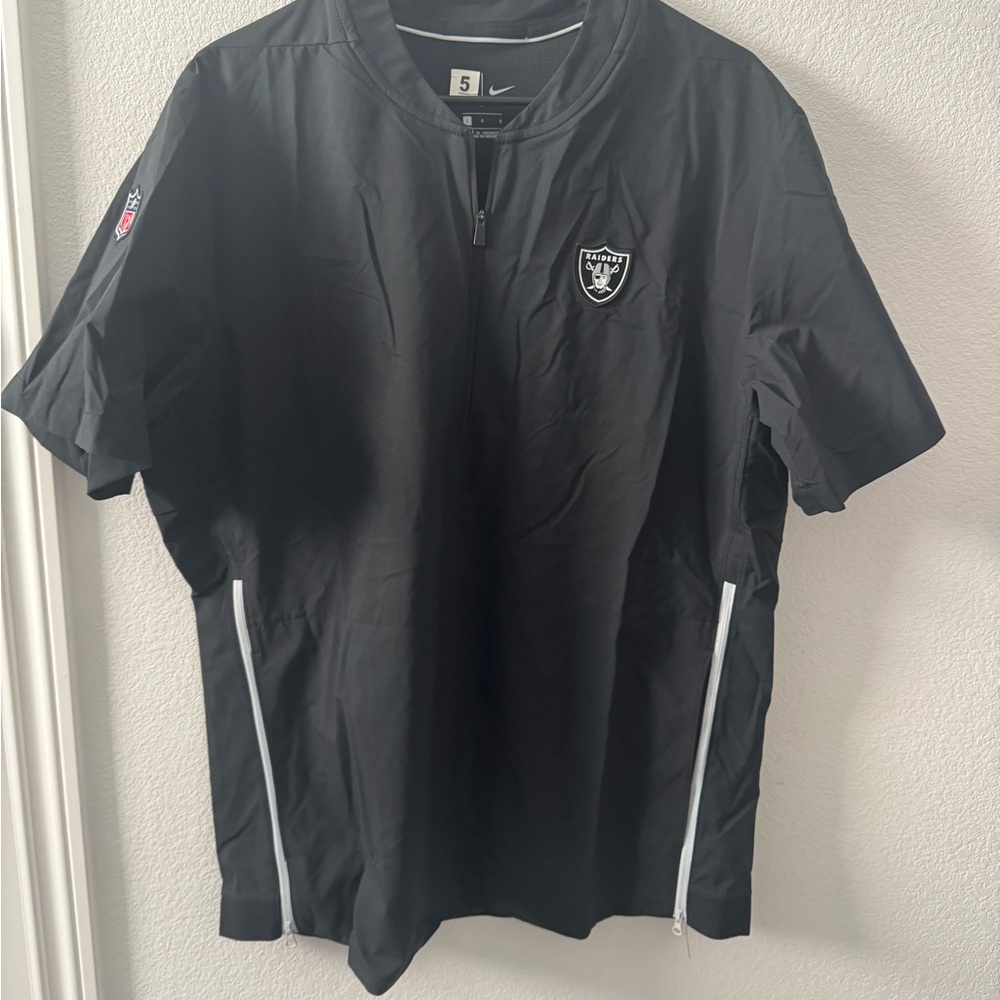 Raiders player issued athletic shirt